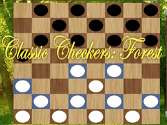 Jogo Classic Checkers: Forest