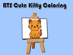 Jogo BTS Cute Kitty Coloring