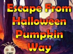 Jogo Escape From Halloween Pumpkin Way