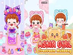 Jogo ASMR Girl: Livestream Mukbang