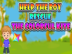 Jogo Help the Boy Rescue the Colorful Kite