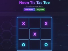 Jogo Neon Tic-Tac-Toe