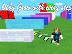 Jogo Obby Grow with every step