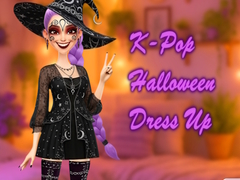 Jogo K-Pop Halloween Dress Up