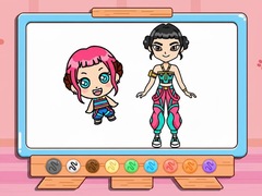 Jogo Coloring Book: Zoey Kpop Demon Hunters