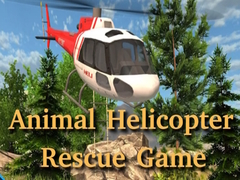 Jogo Animal Helicopter Rescue Game