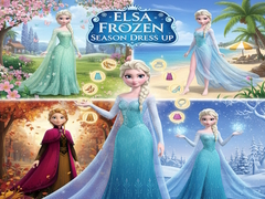 Jogo Elsa Frozen Season Dress Up