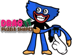 Jogo Drag it Puzzle Shapes