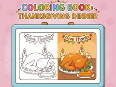 Jogo Coloring Book: Thanksgiving Dinner