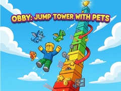 Jogo Obby: Jump Tower with Pets