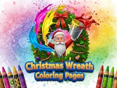 Jogo Christmas Wreath Coloring Pages