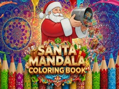 Jogo Santa Mandala Coloring Book