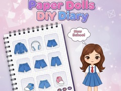 Jogo Paper Dolls DIY Diary