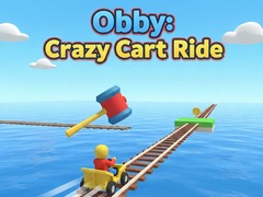 Jogo Obby: Crazy Cart Ride