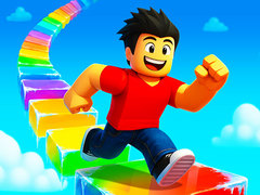 Jogo Obby Rainbow Tower