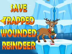 Jogo Save Trapped Wounded Reindeer