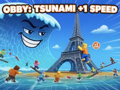 Jogo Obby: Tsunami +1 speed