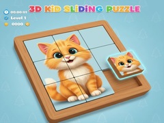 Jogo 3D Kid Sliding Puzzle