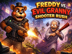 Jogo Freddy vs Evil Granny Shooter Rush