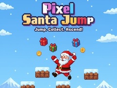 Jogo Pixel Santa Jump