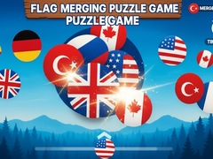 Jogo Flag Merging Game Puzzle Game