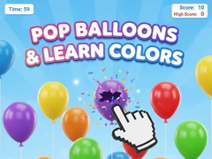 Jogo Pop Balloons & Learn Colors