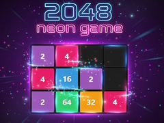 Jogo 2048 neon game