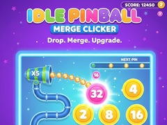 Jogo Idle PinBall Merge Clicker