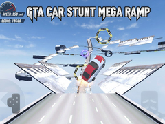 Jogo GTA Car Stunt Mega Ramp