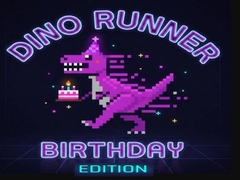 Jogo Dino Runner Birthday Edition