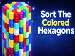 Jogo Sort The Colored Hexagons