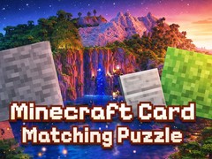 Jogo Minecraft Card Matching Puzzle