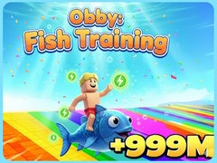 Jogo Obby: Fish training