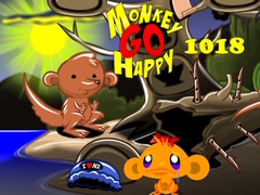 Jogo Monkey Go Happy Stage 1018