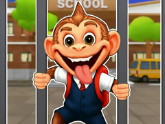 Jogo Jigsaw Puzzle: Monkey Student School Prank