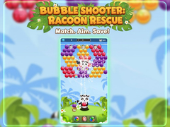 Jogo Bubble Shooter Raccoon Rescue