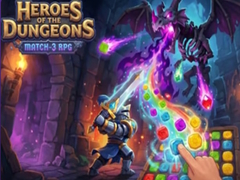 Jogo Heroes of the Dungeons: Match-3 RPG