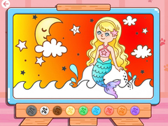 Jogo Coloring Book: Moonlight Mermaid
