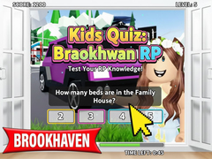 Jogo Kids Quiz: Brookhaven RP