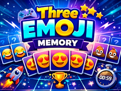 Jogo Three Emoji Memory