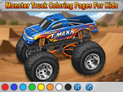 Jogo Monster Truck Coloring Pages For Kids