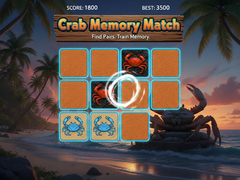 Jogo Crab Memory Match