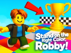 Jogo Stand on the Right Color, Robby!