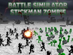 Jogo Battle Simulator Stickman Zombie
