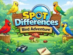Jogo Spot Differences Bird Adventure