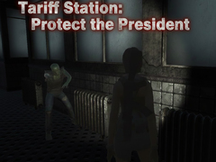 Jogo Tariff Station: Protect the President