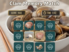 Jogo Clam Memory Match