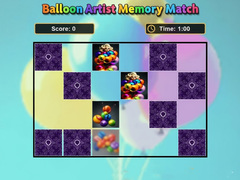 Jogo Balloon Artist Memory Match