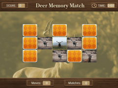 Jogo Deer Memory Match