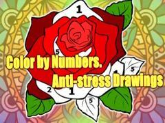 Jogo Color by Numbers. Anti-stress Drawings